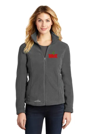 Eddie Bauer® - Ladies Full-Zip Fleece Jacket embroidered