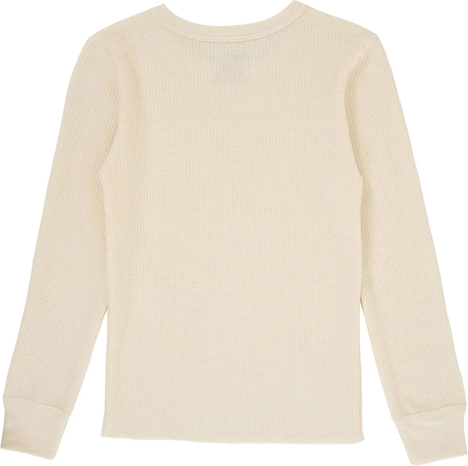 Fruit of the Loom boys Premium 2-pack Thermal Waffle Crew Top