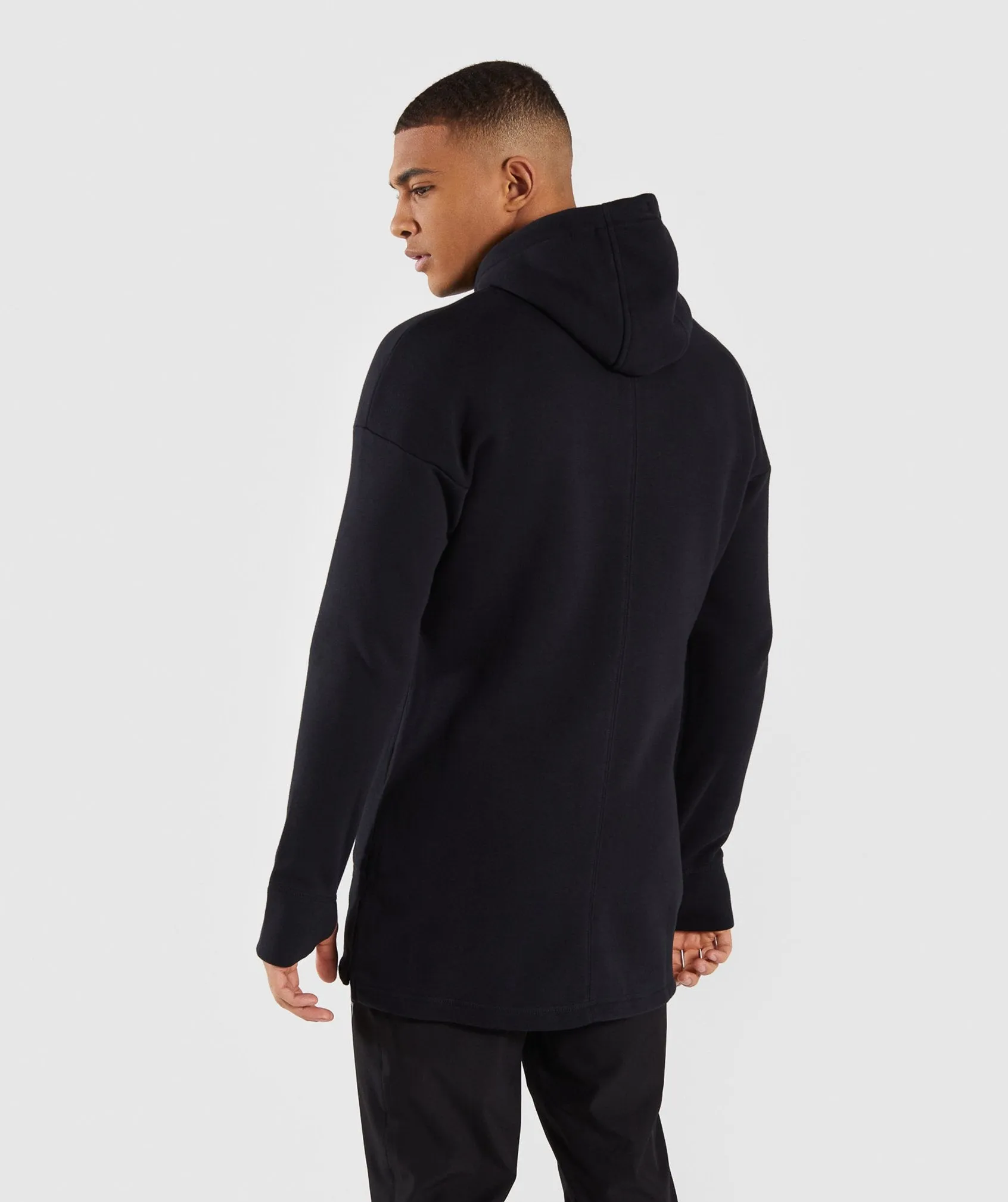 Gymshark Heavy Sweat Jacket - Black