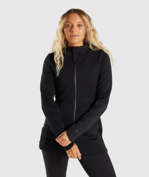 Gymshark Longline Jacket - Black