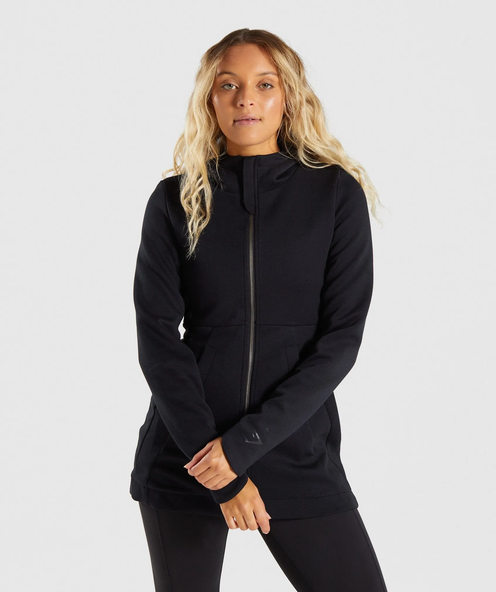 Gymshark Longline Jacket - Black