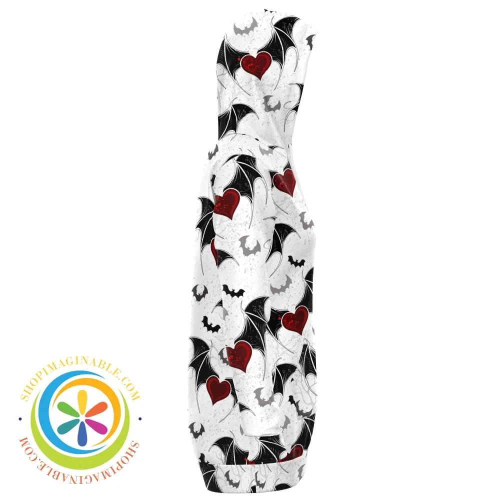 Hearts & Bats Athletic Longline Hoodie