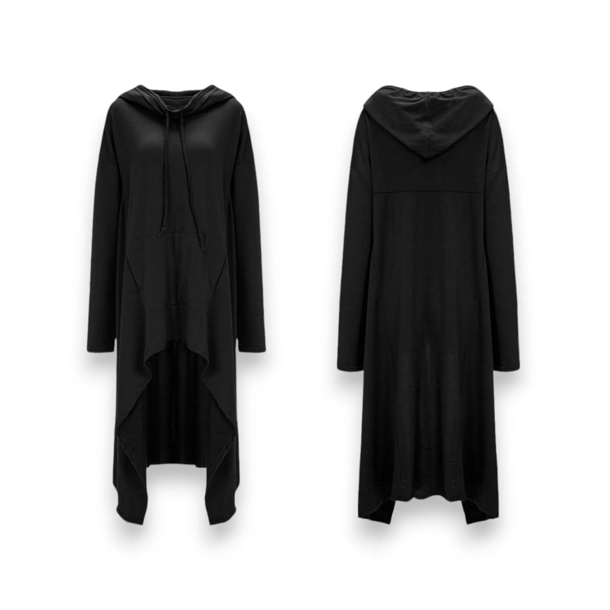 Hooded Long Sleeve Oversized Sweatshirt Cloak