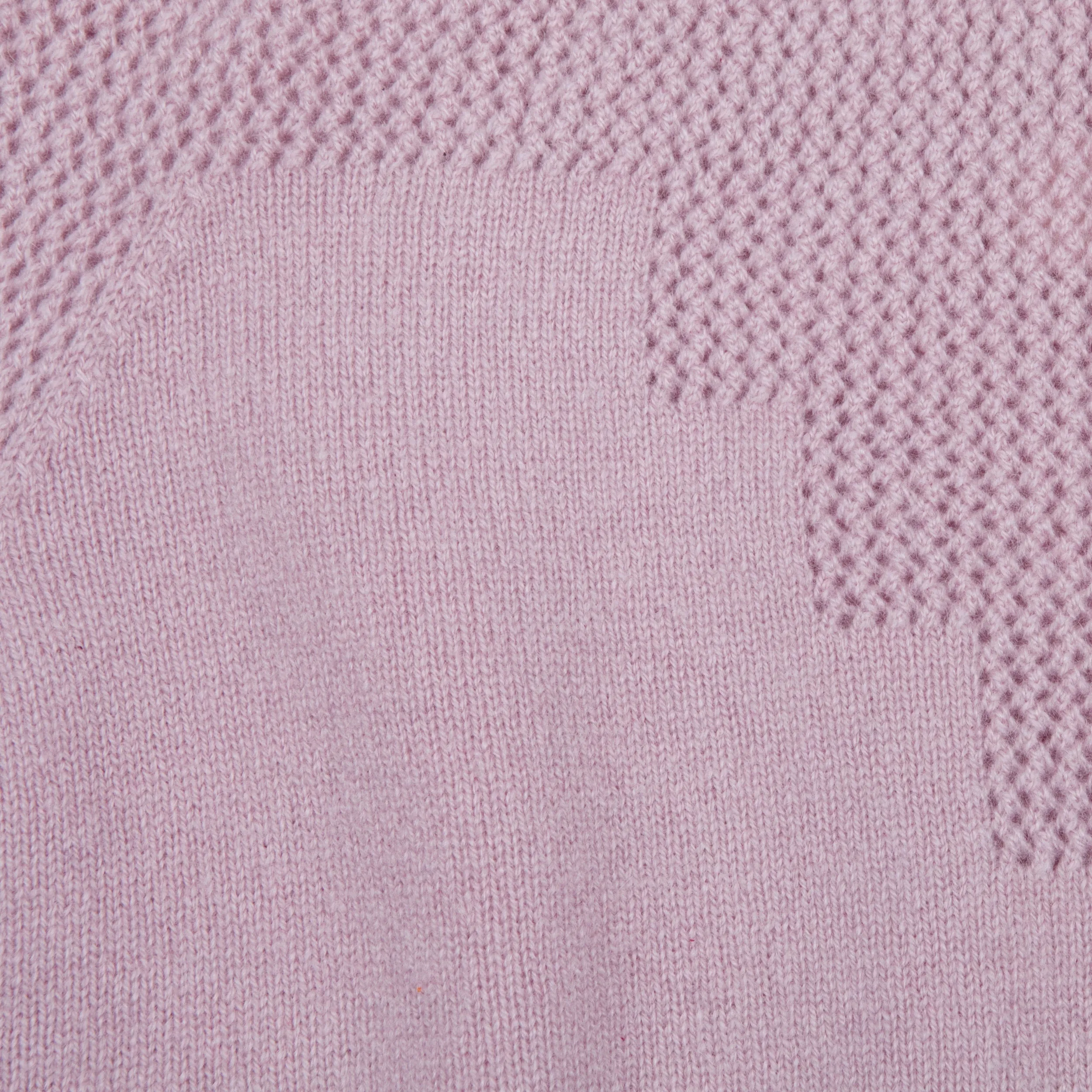Lace Stitched Cashmere Bralet 