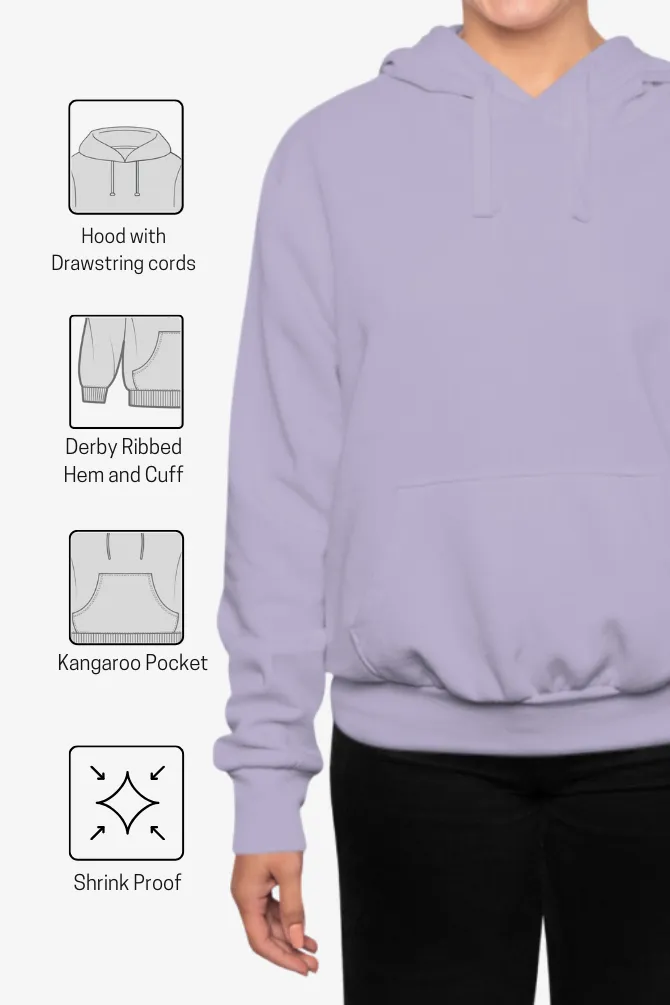 Lavender Hoodie for women