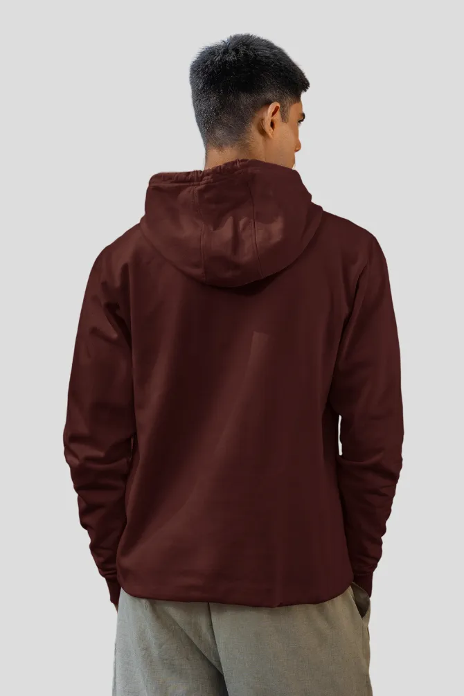 Maroon Hoodie for men