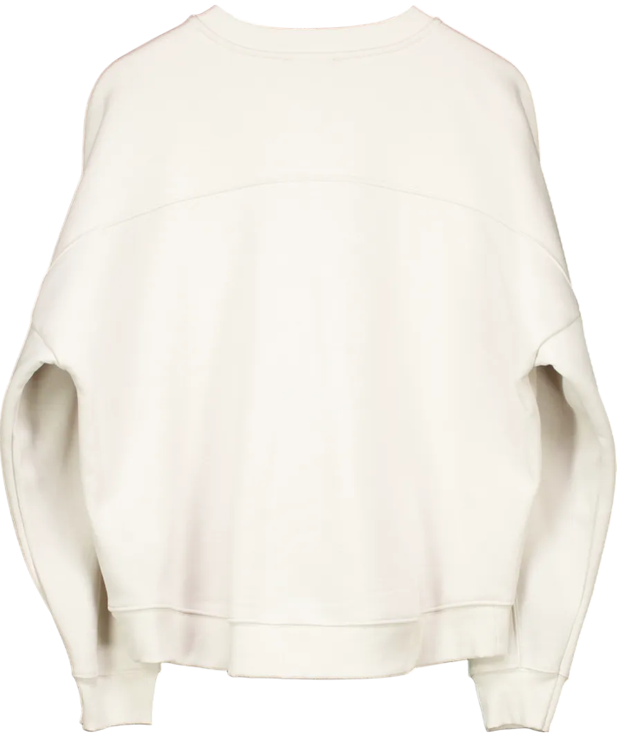Mint Velvet Cream Monaco Motif Sweatshirt UK L