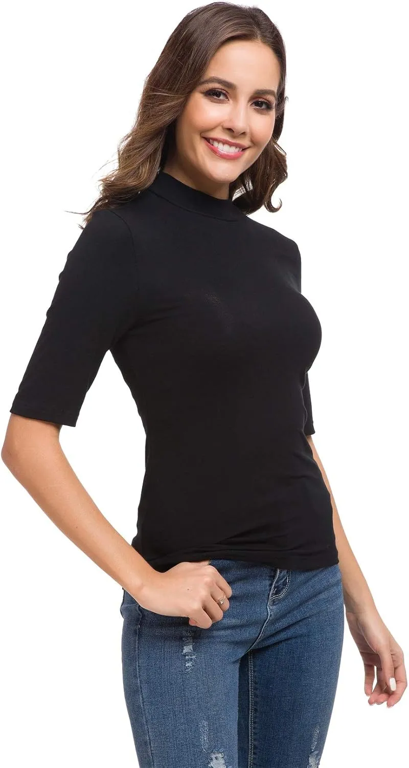 Nasperee Women Sleeveless Crew Neck Tank Tops Slim Fit Yoga/Workout Stretch Layer T Shirt