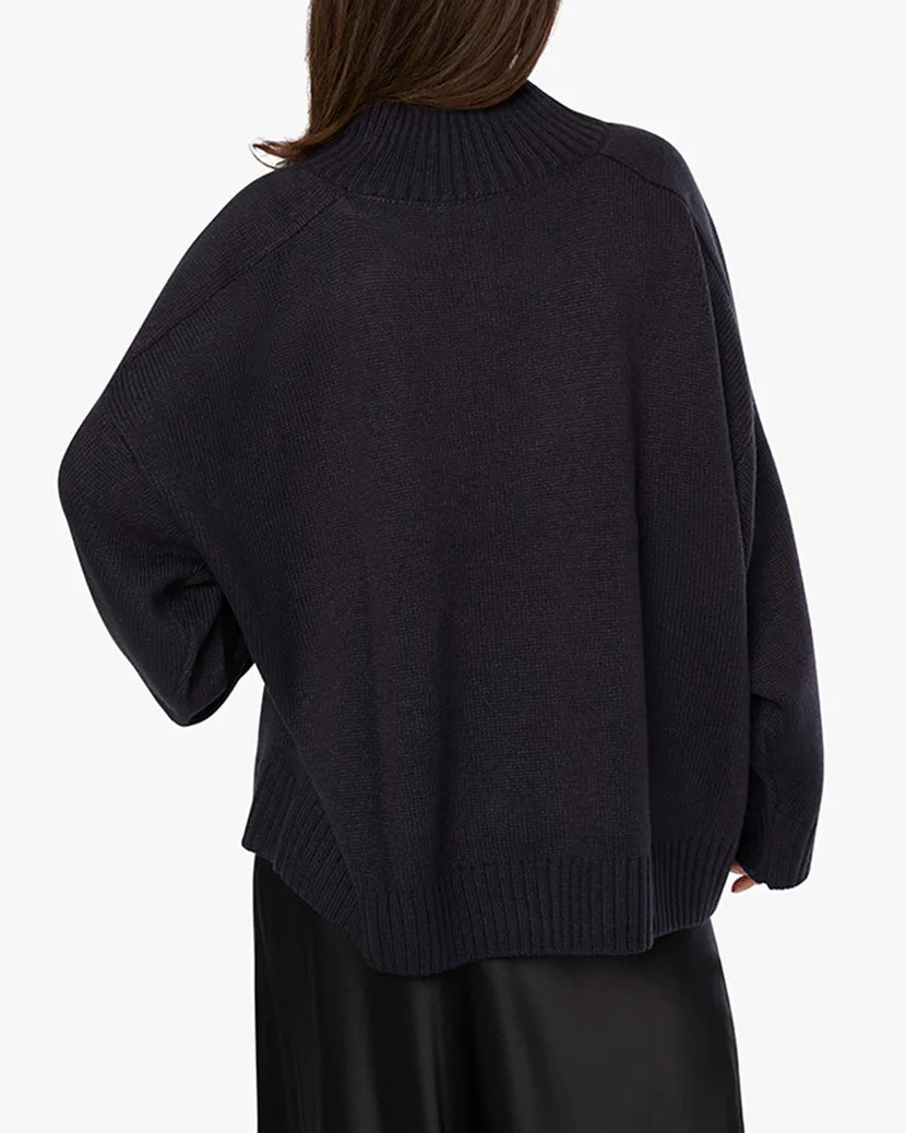 Oversized Funnel Neck Sweater