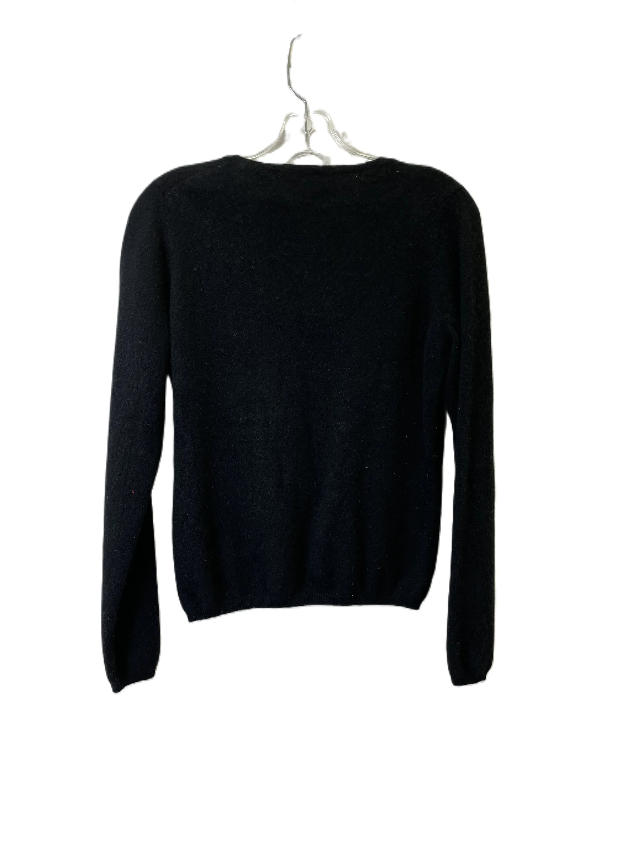 Sweater Cashmere By Valerie Stevens In Black, Size: M