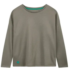 Taupe Unisex Boxy Sweatshirt